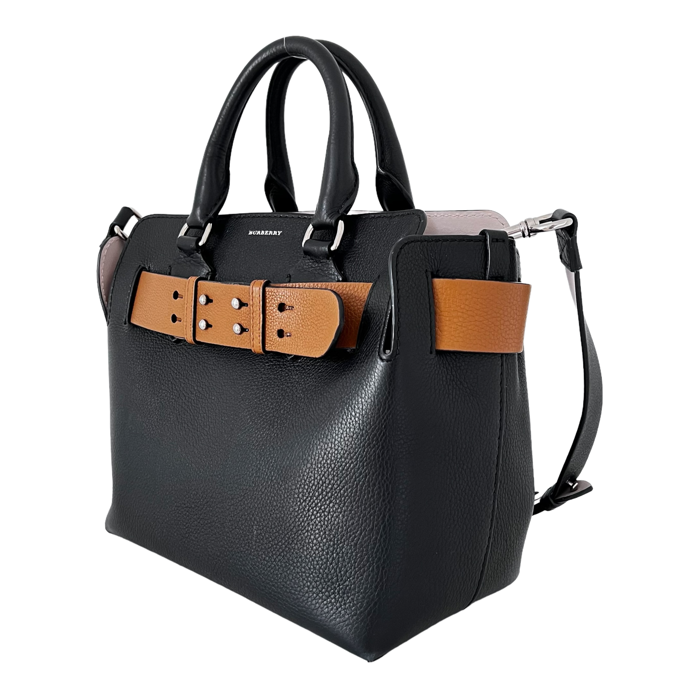 Medium Belt Tote Leather Bag