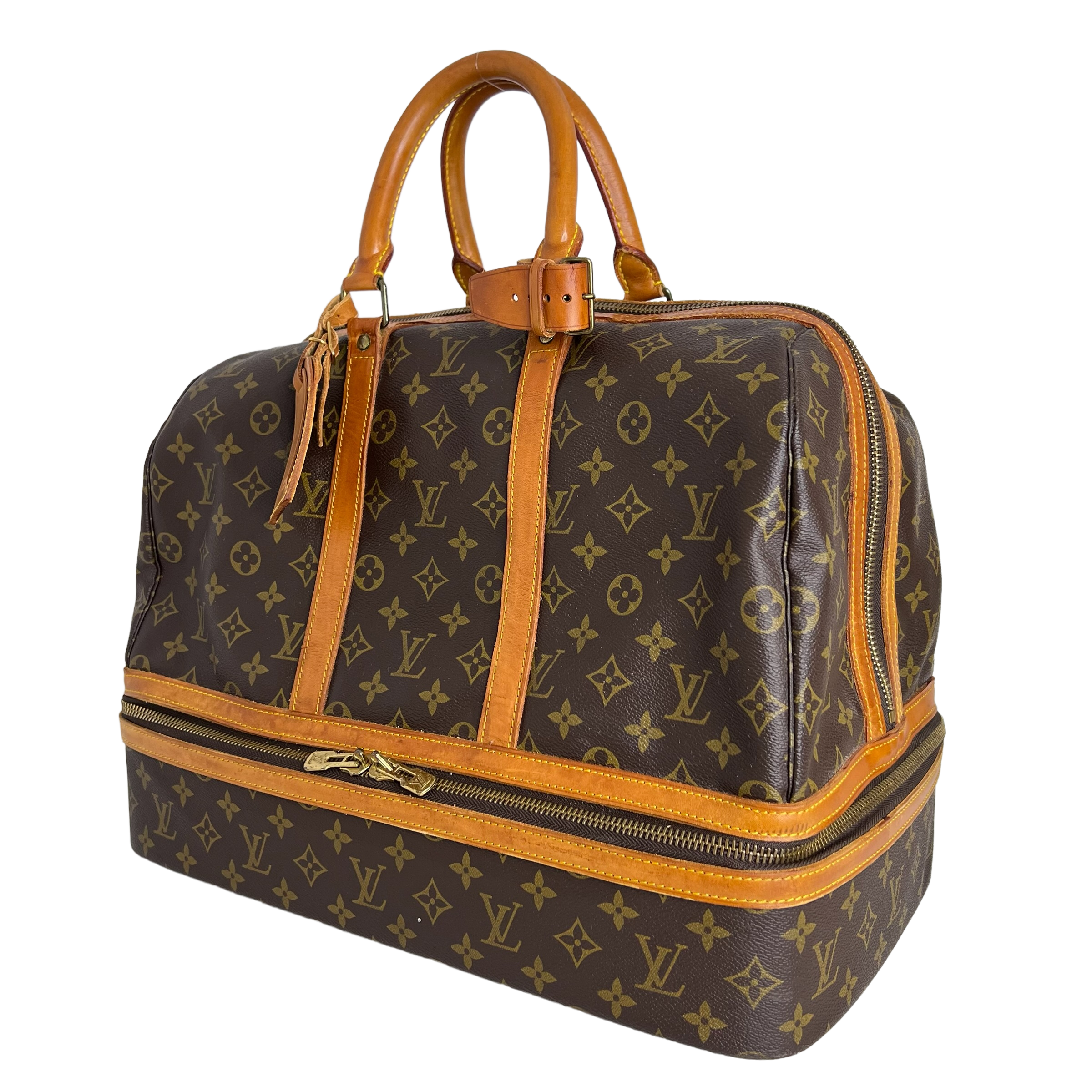 Monogram Sac Sport Duffle with Shoe Trunk