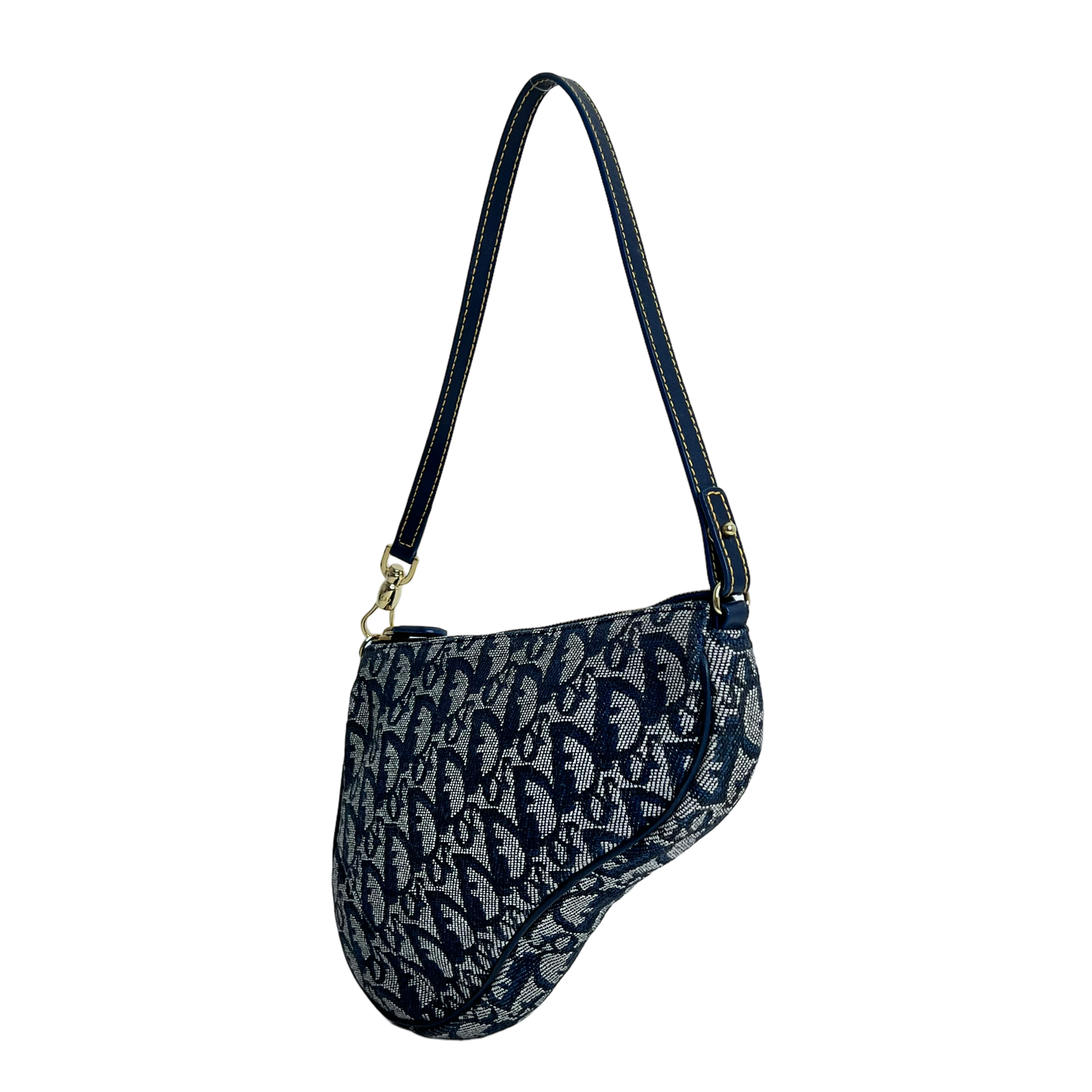 Vintage Mini Diorissimo Saddle Pochette