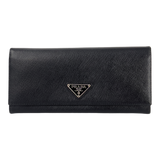 Black Saffiano Leather - Classic logo