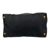 Saffiano-Trimmed Tessuto Tote