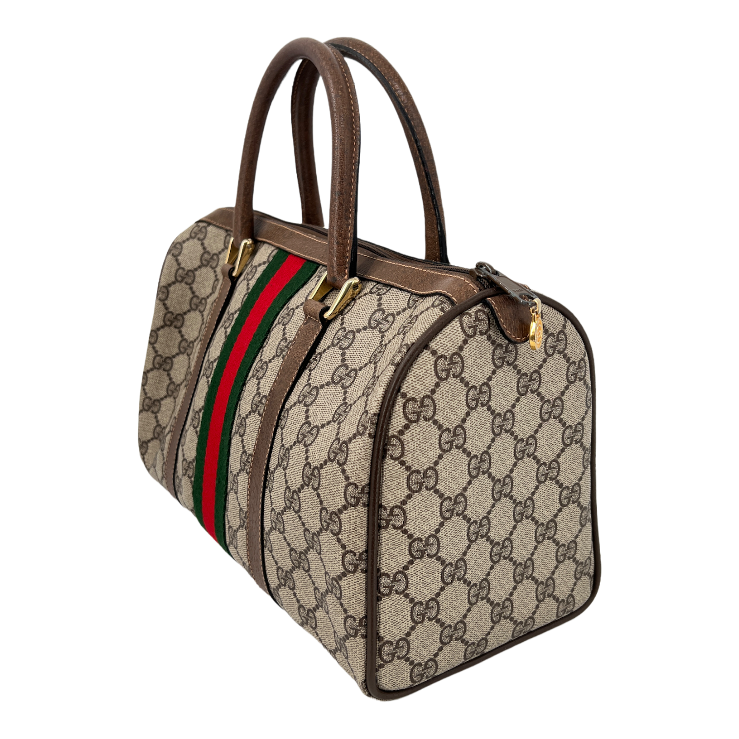 GG Web Boston Bag