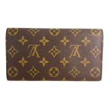 Monogram Wallet with Gold Chain