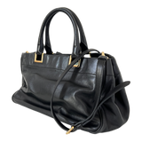 Nero Calfskin Ribbon Bag