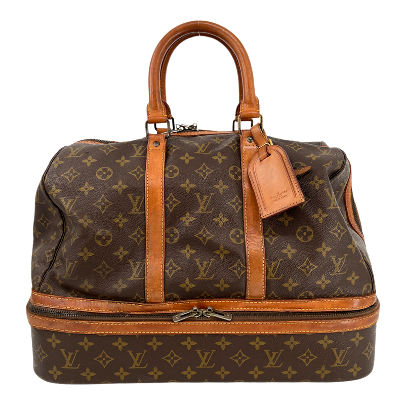 Monogram Sac Sport Duffle with Shoe Trunk