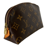 Monogram Canvas Cosmetic Pouch