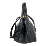 Nero Calfskin Ribbon Bag