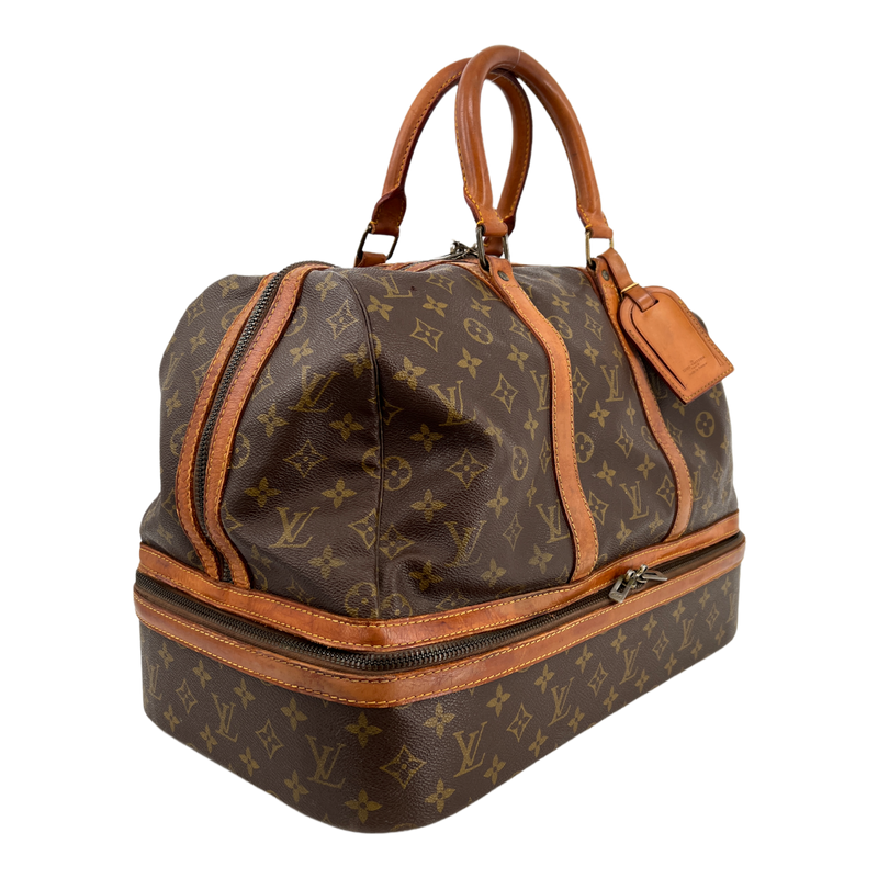 Monogram Sac Sport Duffle with Shoe Trunk