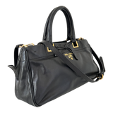 Nero Calfskin Ribbon Bag