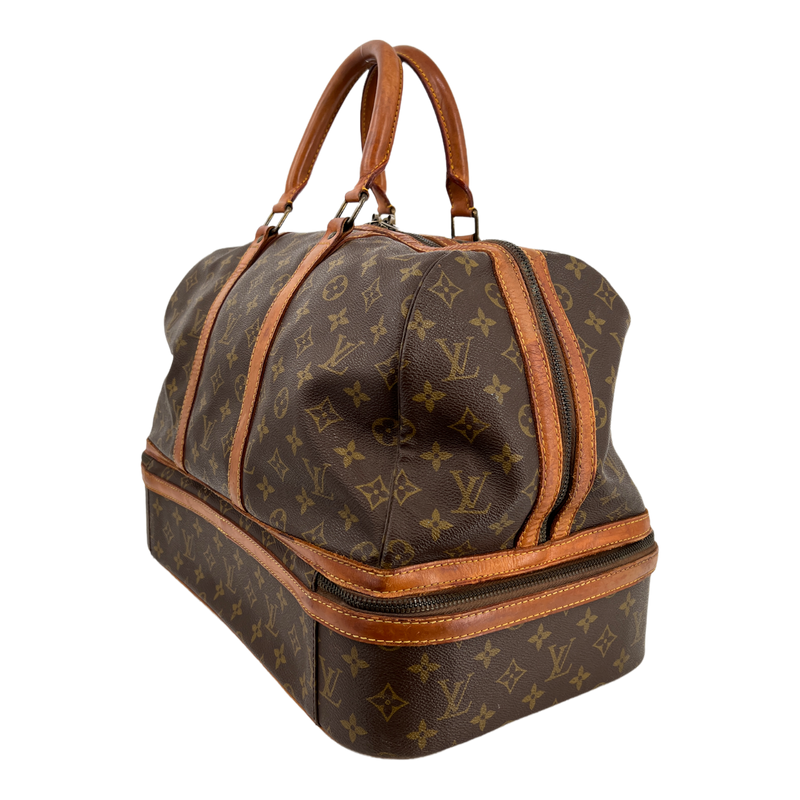 Monogram Sac Sport Duffle with Shoe Trunk