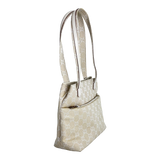 Ivory White Canvas Mini Tote