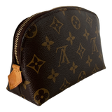 Monogram Canvas Cosmetic Pouch