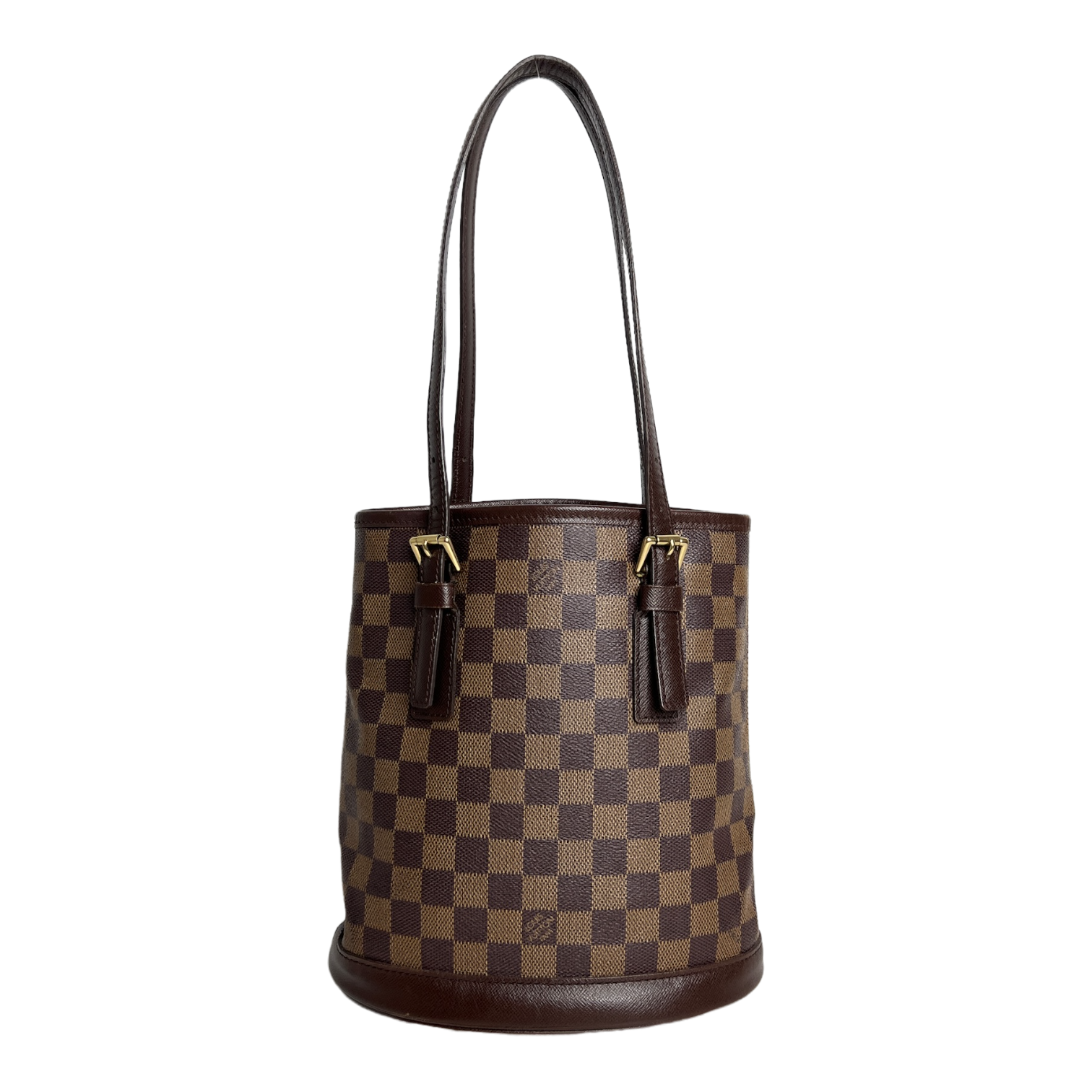Damier Ebene Marais Petit Bucket Bag