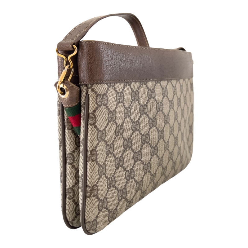 GG Supreme Web Crossbody Bag