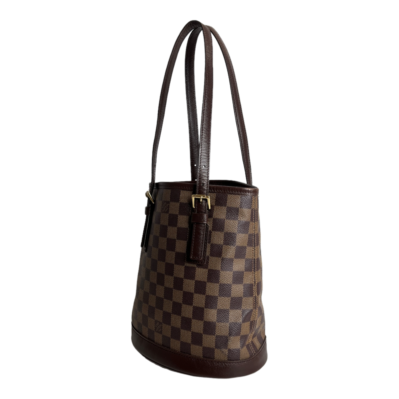 Damier Ebene Marais Petit Bucket Bag