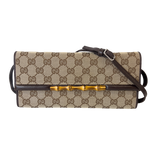 GG Canvas Bamboo Bar Crossbody