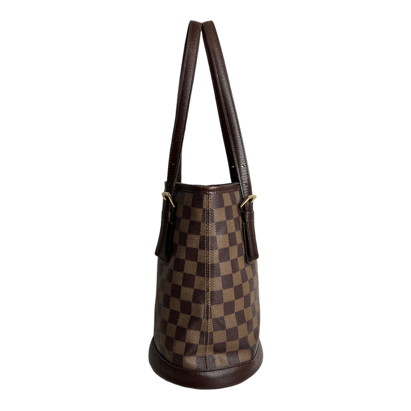 Damier Ebene Marais Petit Bucket Bag