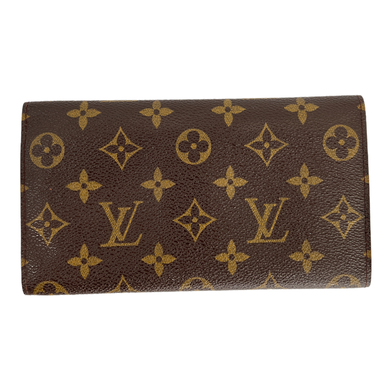 Monogram Wallet with Chain