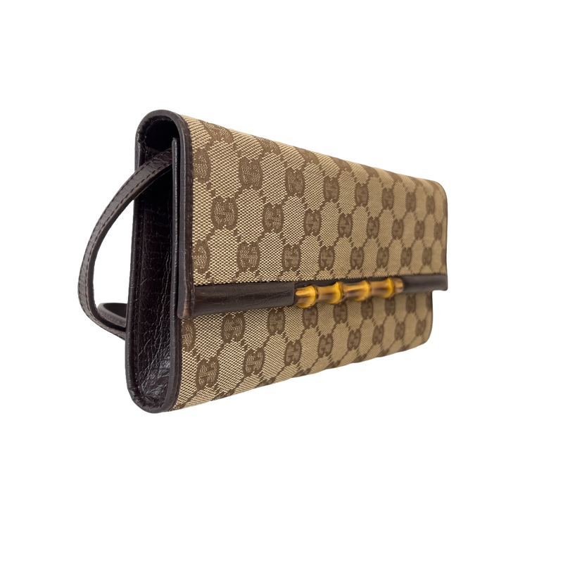 GG Canvas Bamboo Bar Crossbody