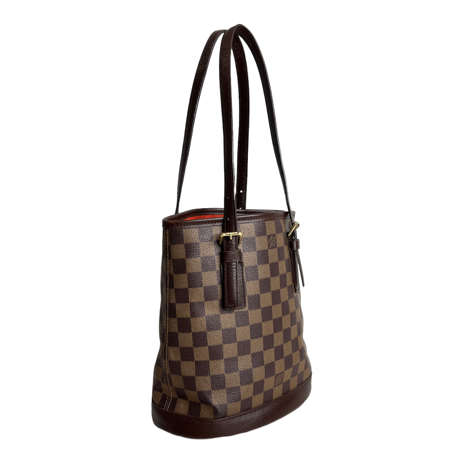Damier Ebene Marais Petit Bucket Bag