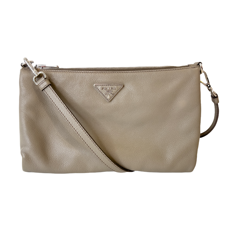 Daino Leather Crossbody