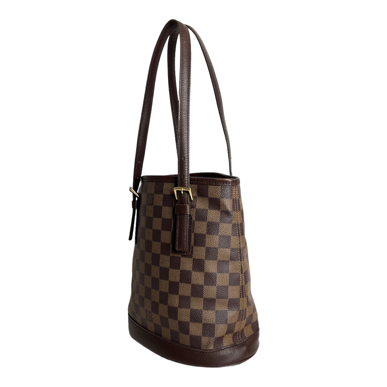 Damier Ebene Marais Petit Bucket Bag