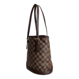 Damier Ebene Marais Petit Bucket Bag