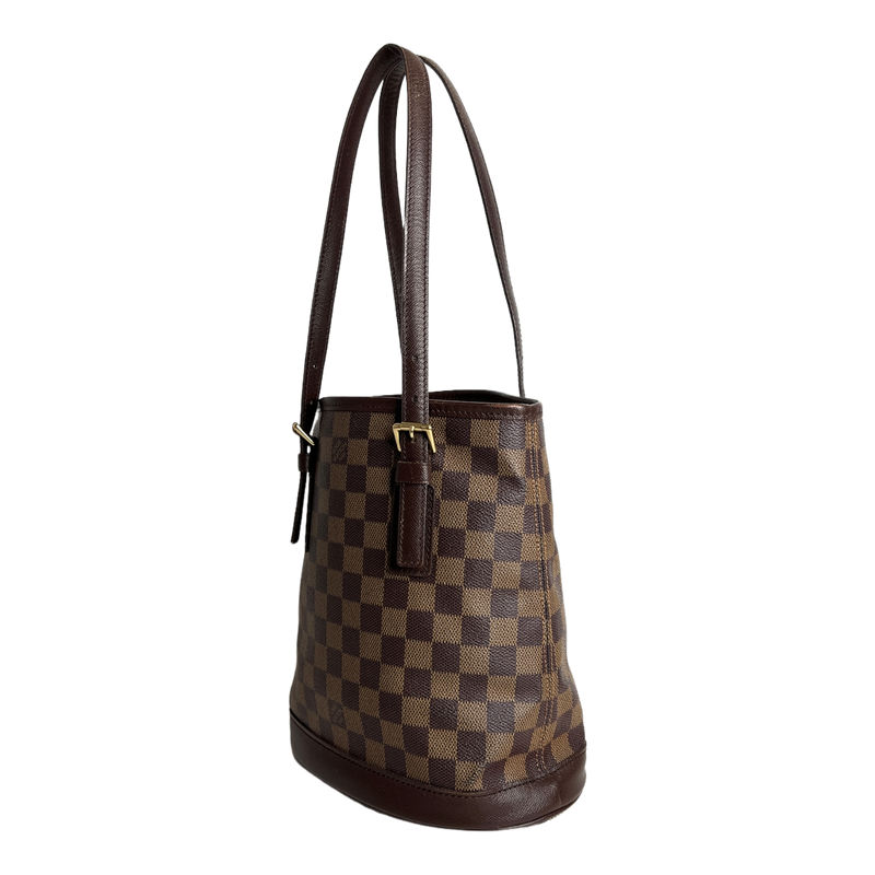 Damier Ebene Marais Petit Bucket Bag