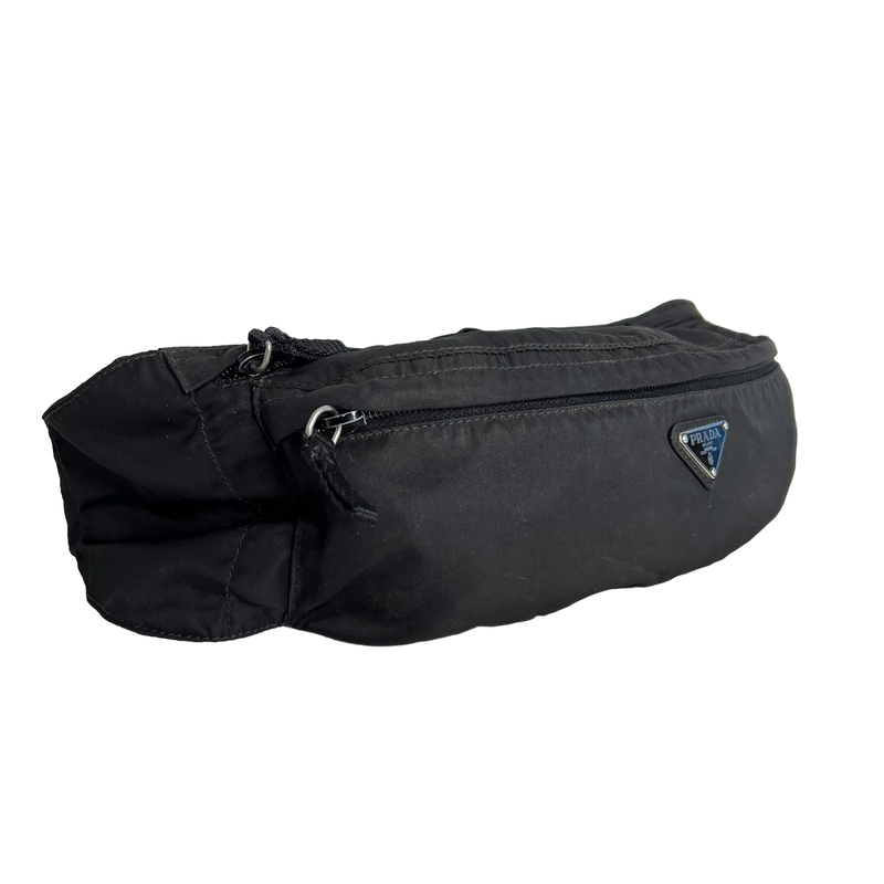 Nylon Tessuto Slim Waist Bag
