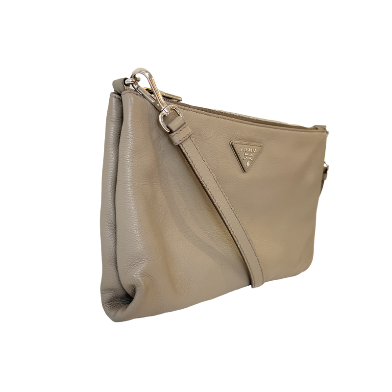 Daino Leather Crossbody