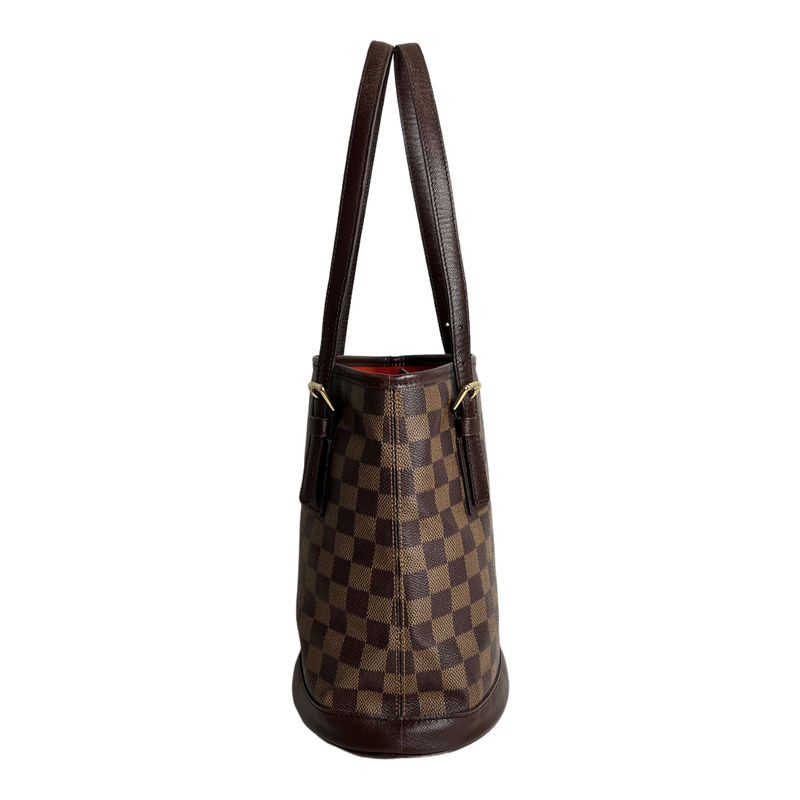 Damier Ebene Marais Petit Bucket Bag