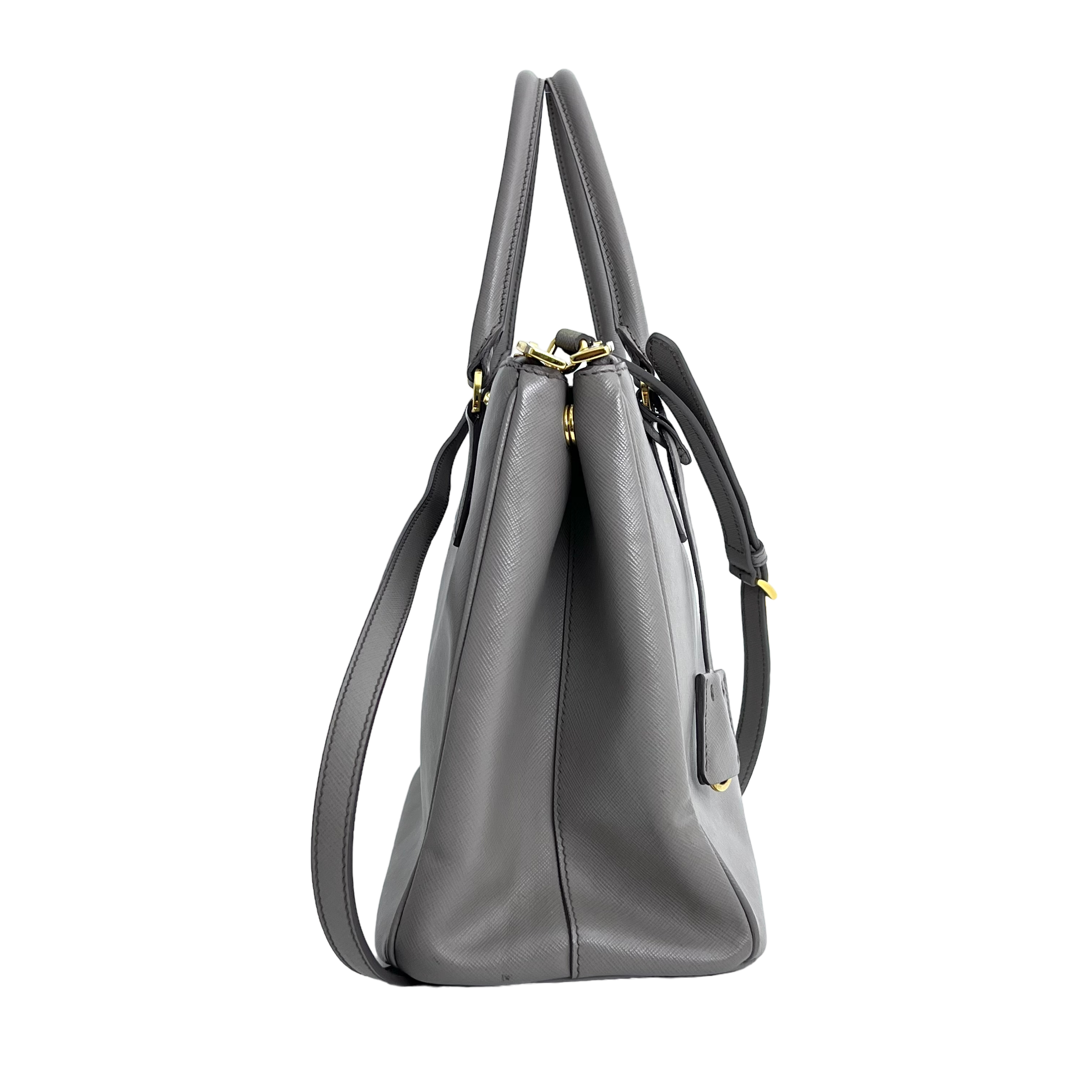 Medium Saffiano Lux Galleria Tote