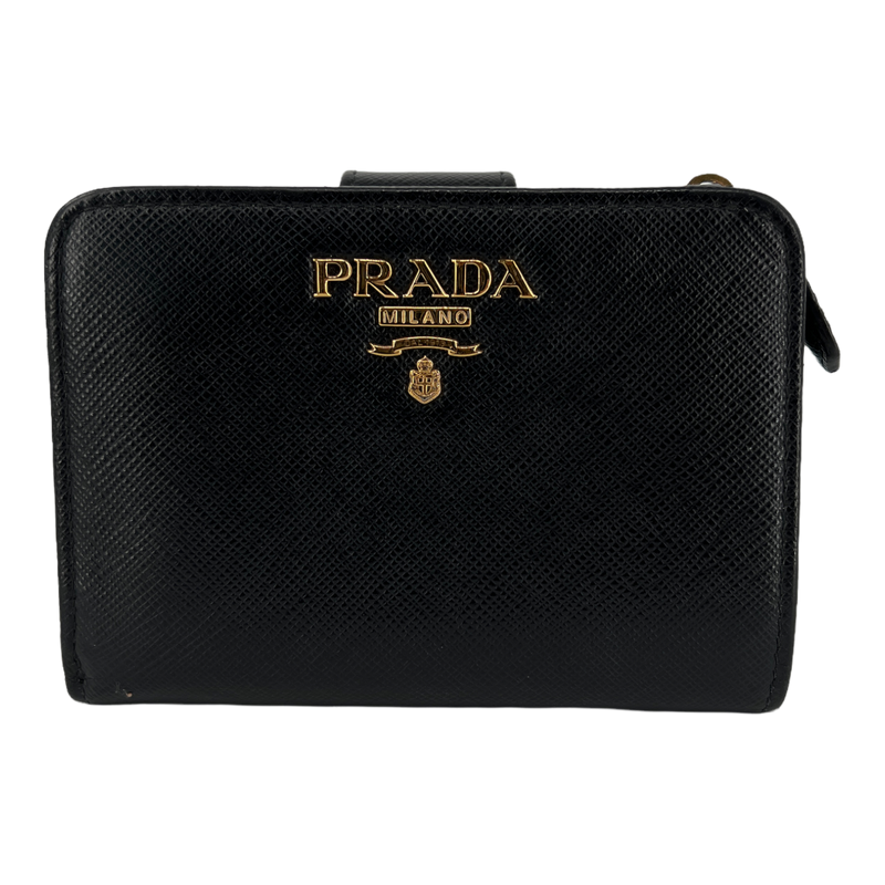 Black Saffiano Wallet