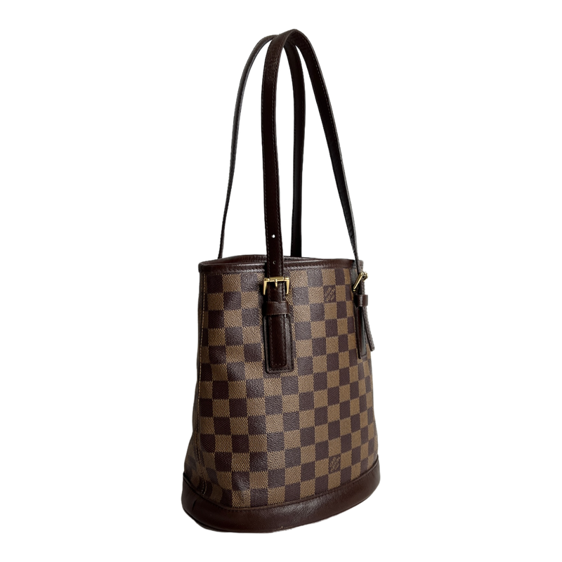 Damier Ebene Marais Petit Bucket Bag