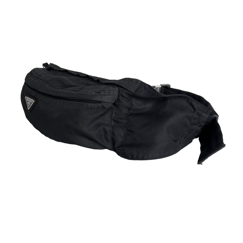 Nylon Tessuto Slim Waist Bag