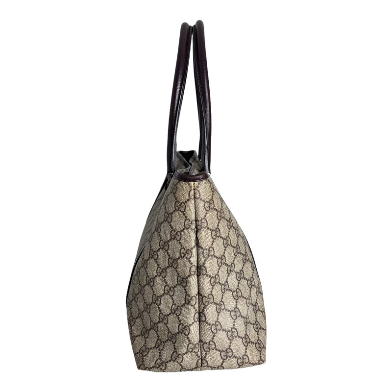 GG Web Supreme Medium Tote