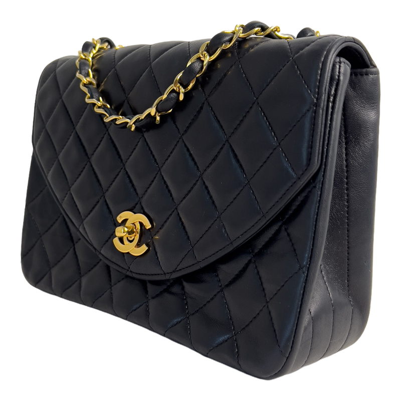 CC Half Moon Flap Chain Shoulder Bag