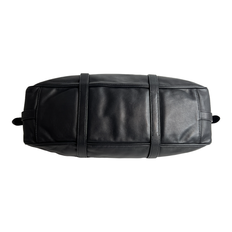 Bauletto Nero Calfskin Leather