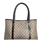 GG Web Supreme Medium Tote