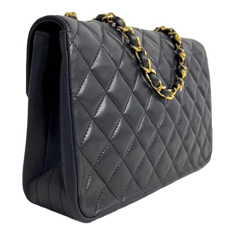CC Half Moon Flap Chain Shoulder Bag