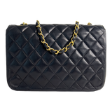 CC Half Moon Flap Chain Shoulder Bag