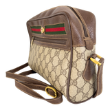 GG Supreme Web Crossbody Bag