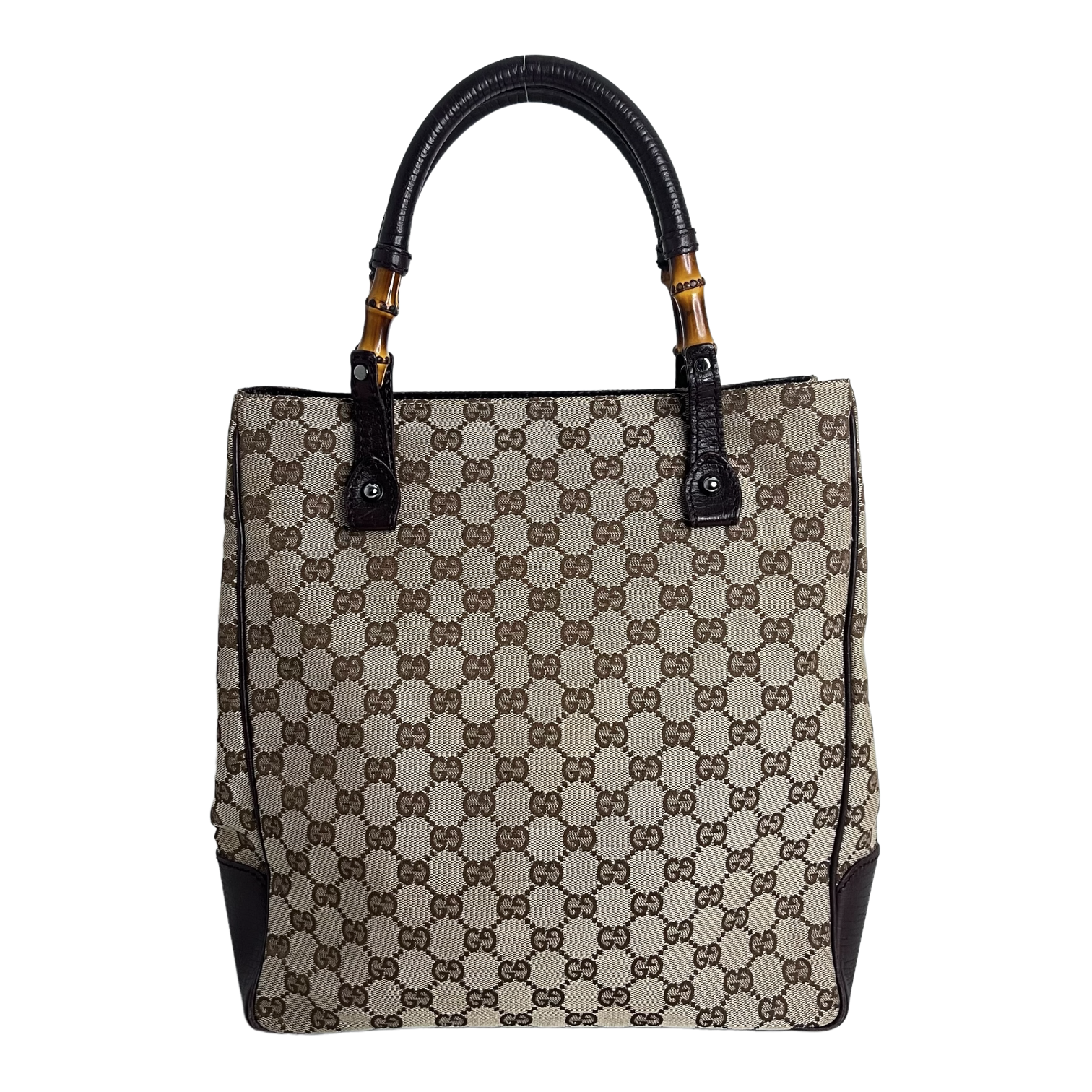 GG Monogram Bamboo Tote