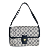 Navy GG Web Crossbody