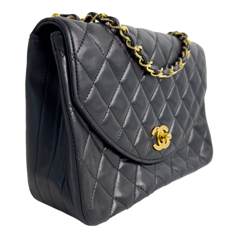 CC Half Moon Flap Chain Shoulder Bag