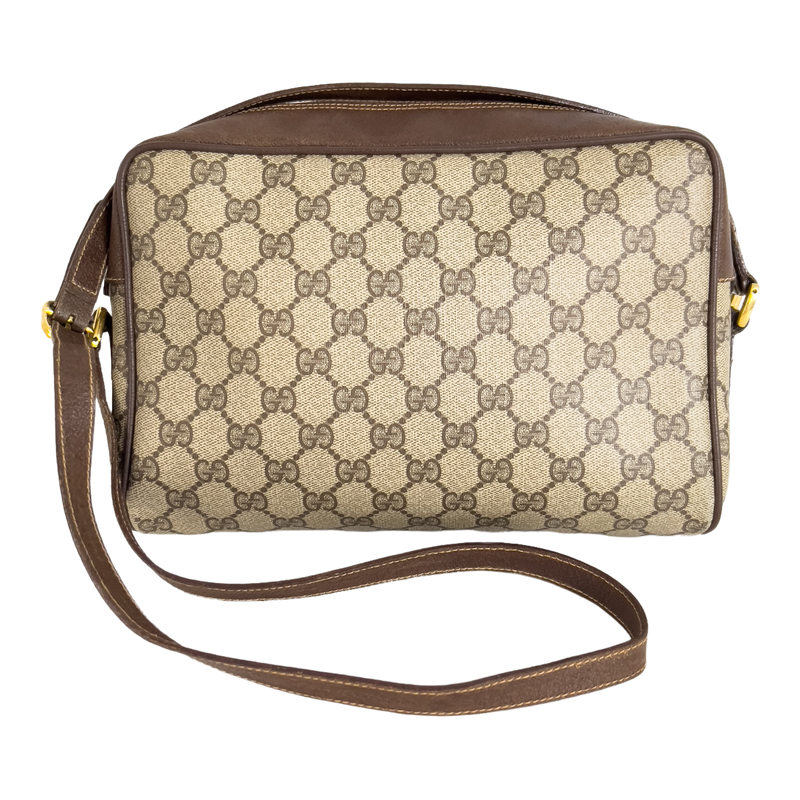 GG Supreme Web Crossbody Bag