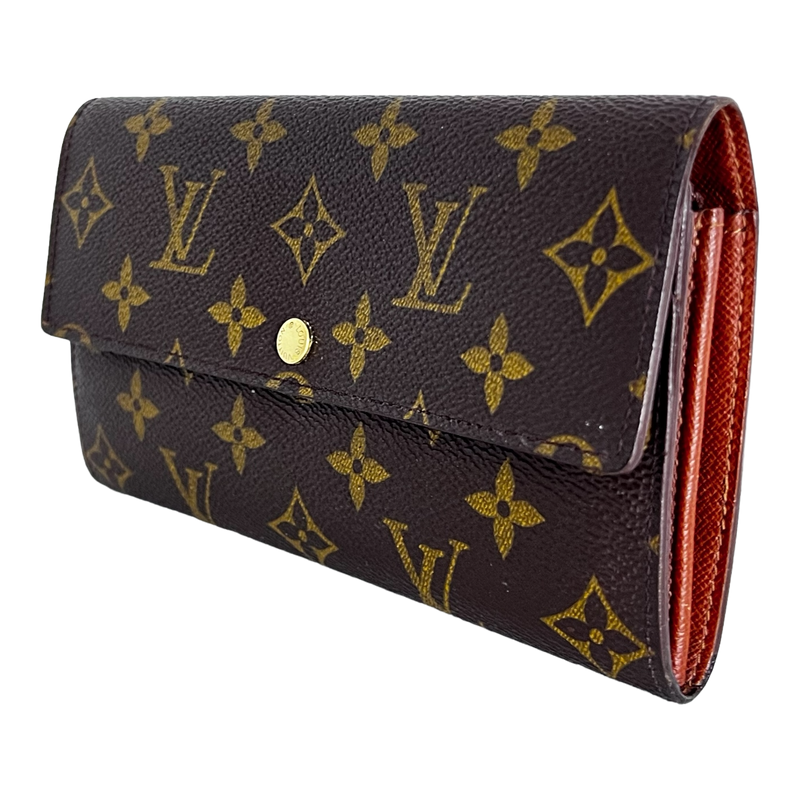 Monogram Money Wallet with Chain