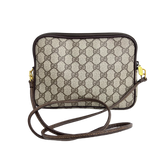 Small Brown GG Web Crossbody