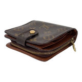 Monogram Wallet with Zip Coin Pouch - Item #4