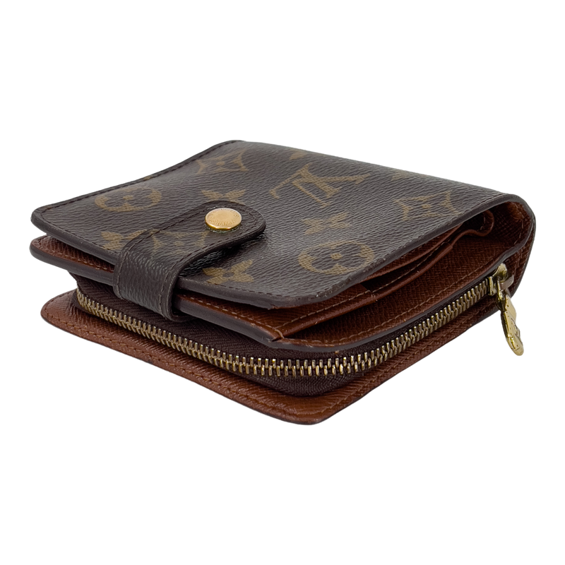 Monogram Wallet with Zip Coin Pouch - Item #4